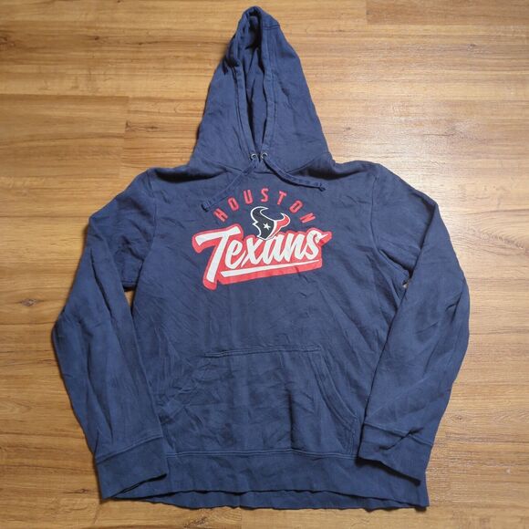 New Era Other - Houston Texans Sweatshirt Mens Medium Blue Hoodie NFL Football Pullover